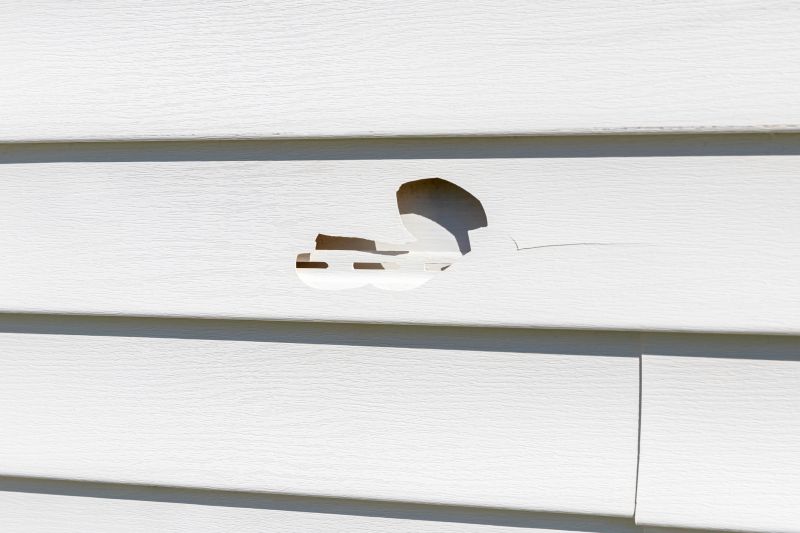 Hail Damage Siding Repair